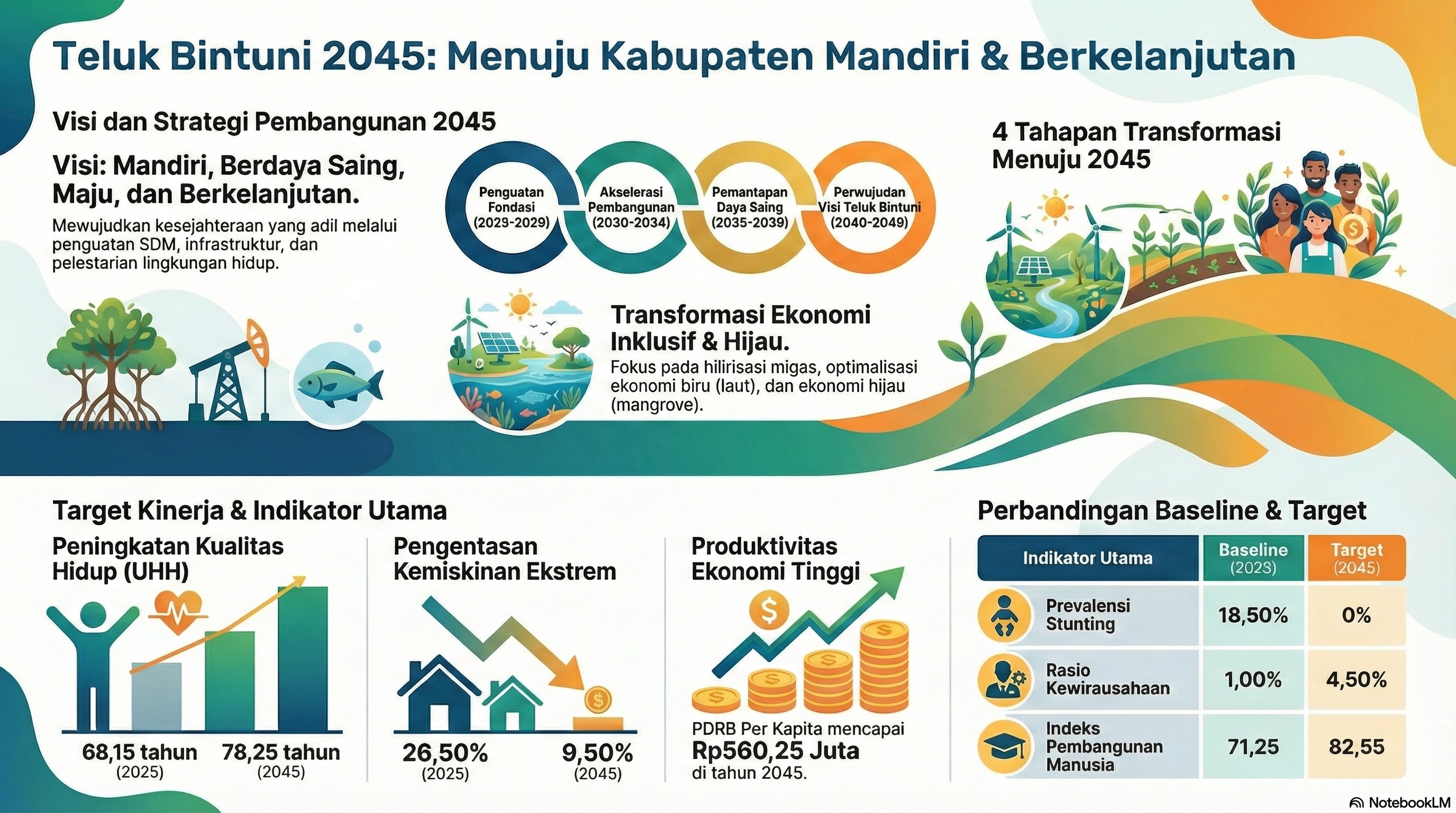 Visi Pembangunan Teluk Bintuni 2045